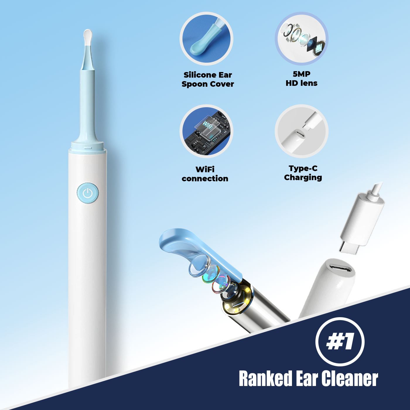 Effortless Earwax Removal with Real-Time Visualization Device