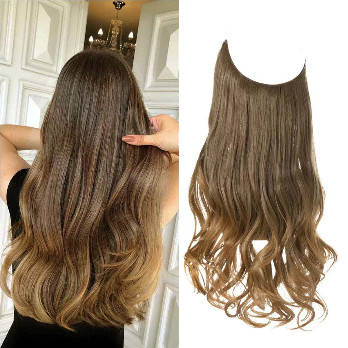 Real Hair Extensions | Seamless & Tangle-Free | Beach Waves