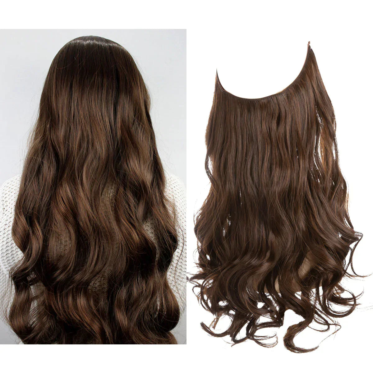 Real Hair Extensions | Seamless & Tangle-Free | Beach Waves