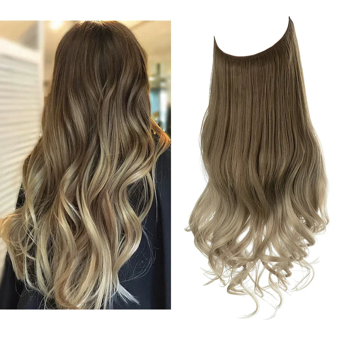 Real Hair Extensions | Seamless & Tangle-Free | Beach Waves