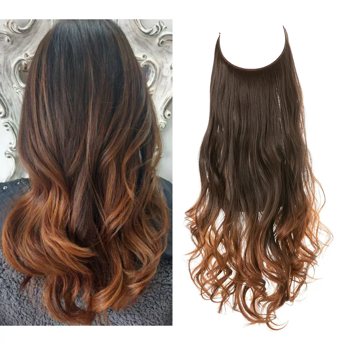 Real Hair Extensions | Seamless & Tangle-Free | Beach Waves