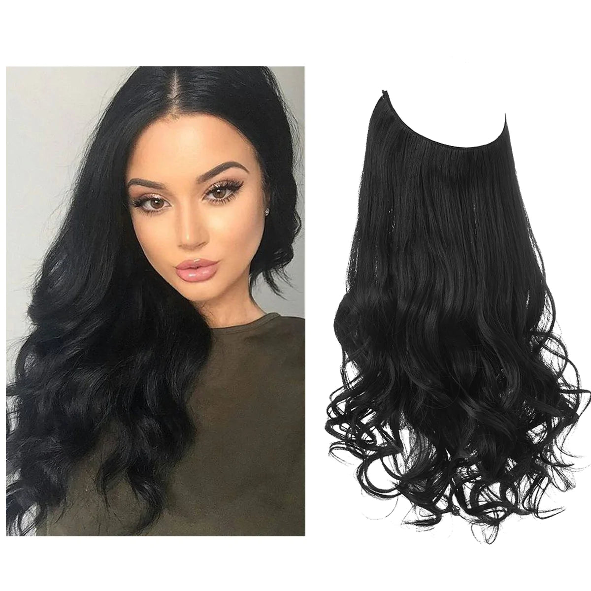 Real Hair Extensions | Seamless & Tangle-Free | Beach Waves