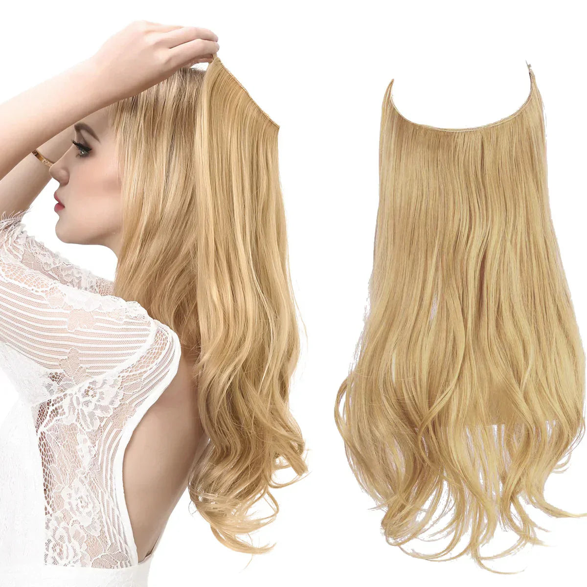 Real Hair Extensions | Seamless & Tangle-Free | Beach Waves
