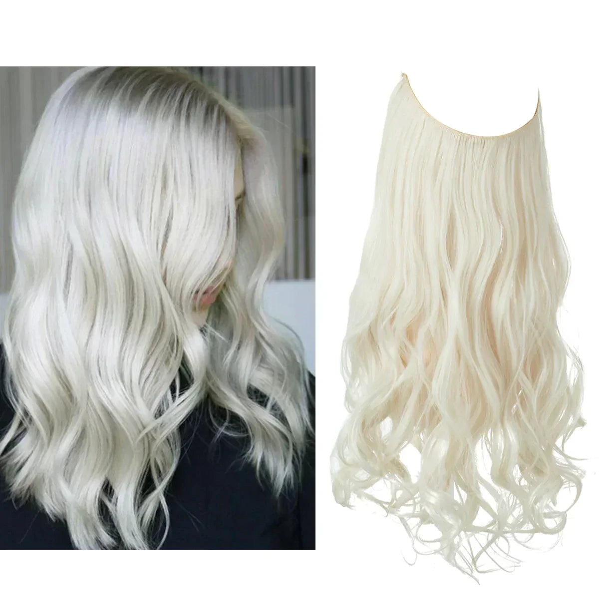 Real Hair Extensions | Seamless & Tangle-Free | Beach Waves