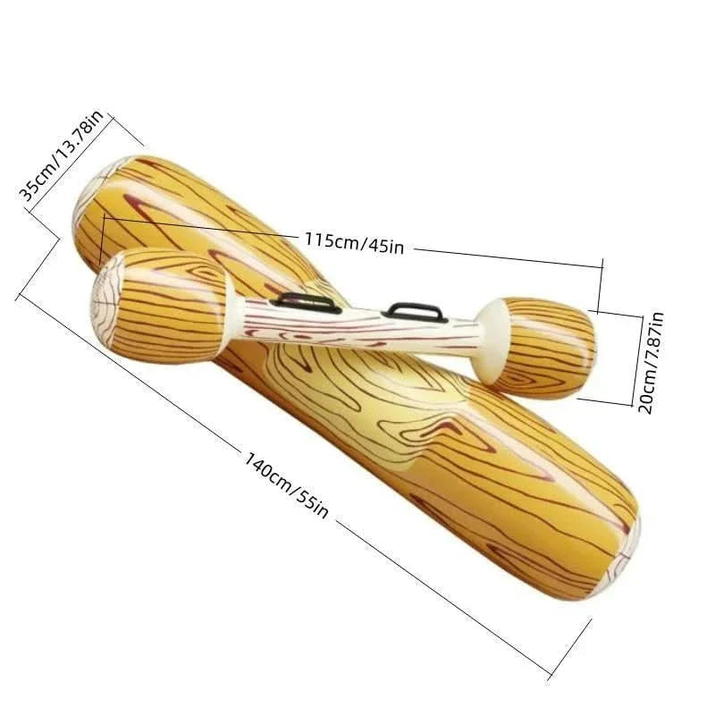 Eco-Friendly Inflatable Pool Float with Durable PVC Construction