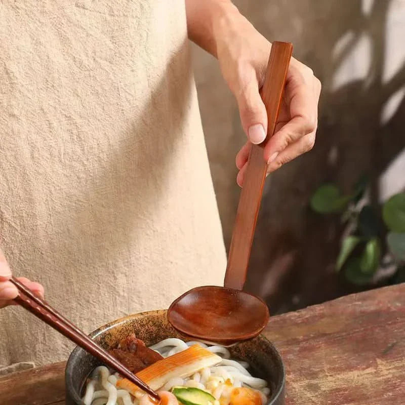 Japanese Soup Spoon for Ramen and Hot Pot – Dining Utensil
