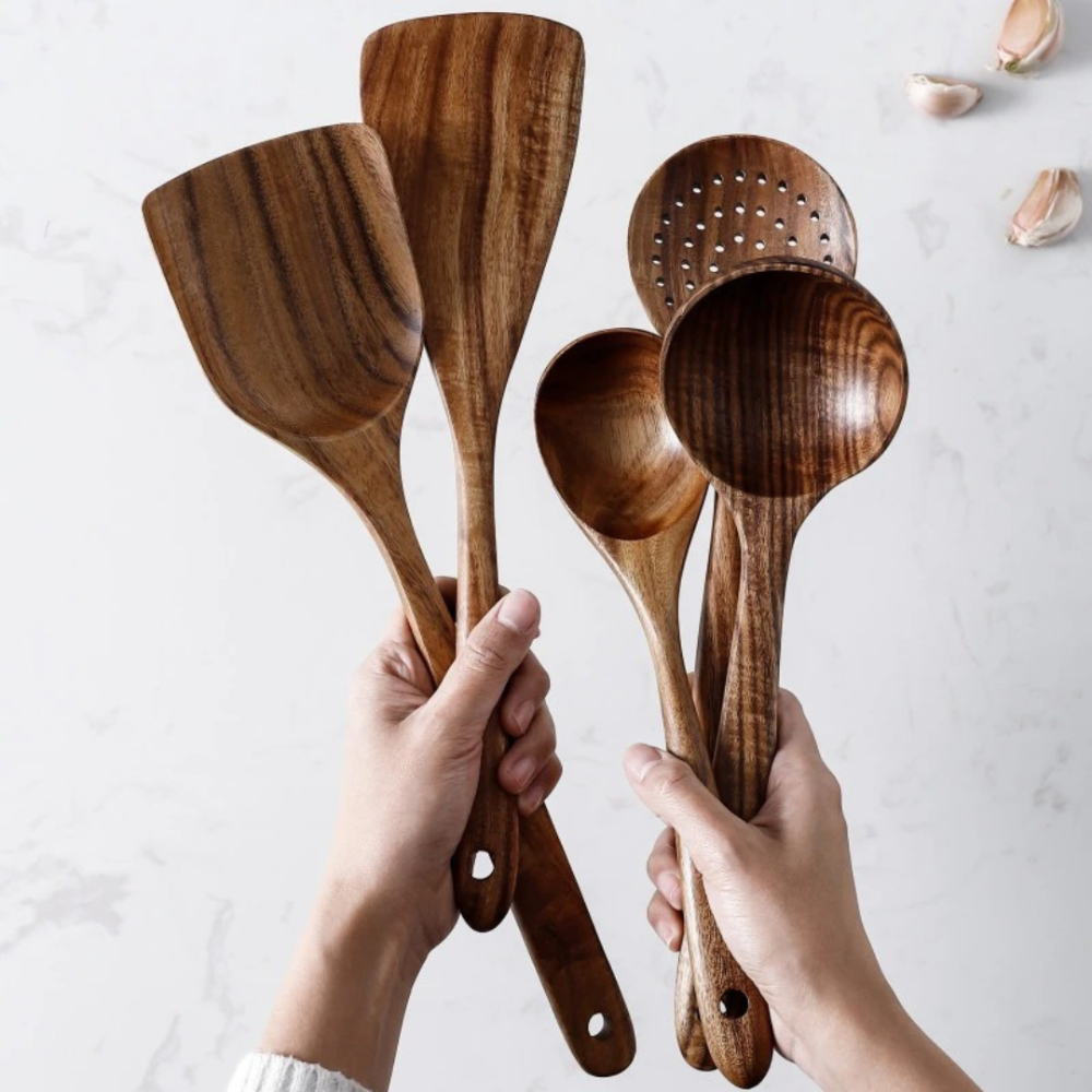 Eco-Friendly 5-Piece Kitchen Utensil Collection