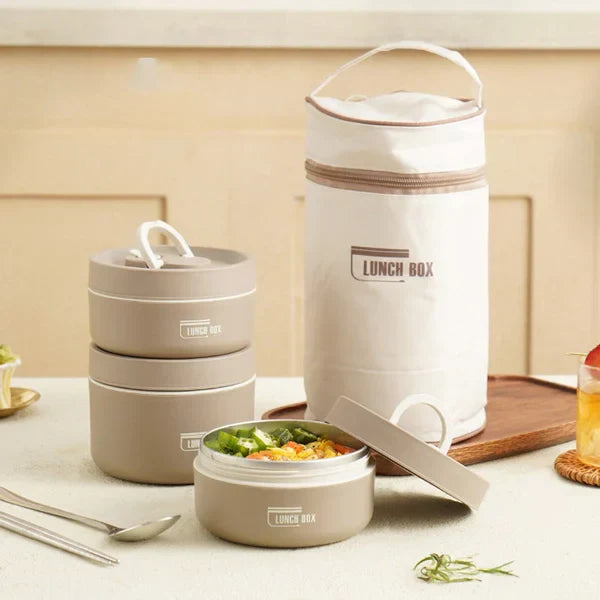 EcoSmart Insulated Meal Carrier for Hot and Cold Dishes