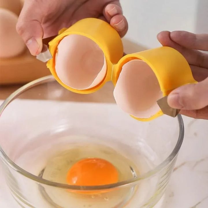 Eggshell Opener and Separator – Efficient Egg Cracker [Buy 1 Get 1 Free]