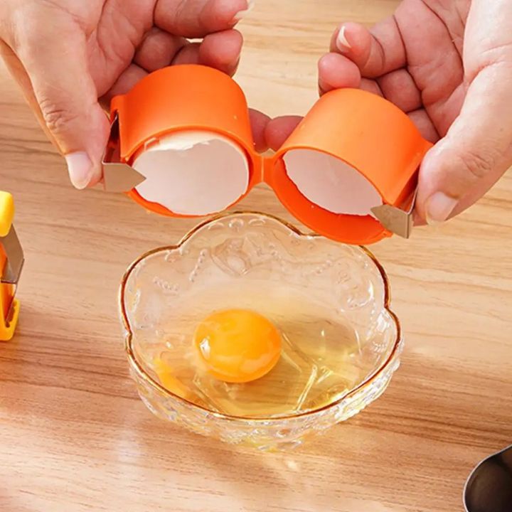 Eggshell Opener and Separator – Efficient Egg Cracker [Buy 1 Get 1 Free]