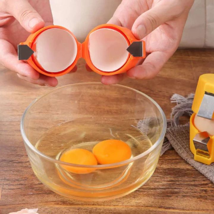 Eggshell Opener and Separator – Efficient Egg Cracker [Buy 1 Get 1 Free]