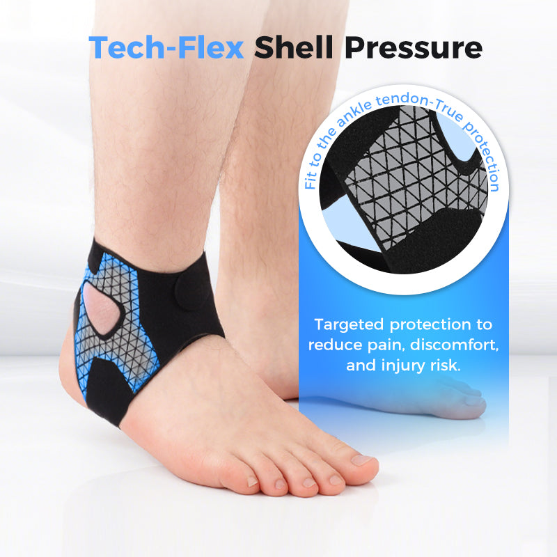 Adjustable Elastic Ankle Support | Targeted Compression | Breathable and Flexible