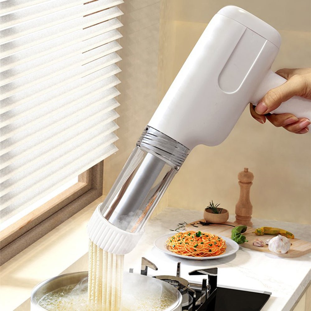 Portable Pasta Creator - 6 Shapes, USB Rechargeable Convenience