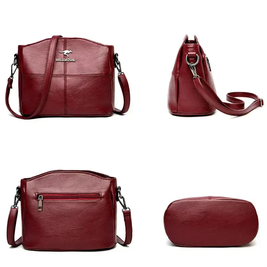 Stylish Leather Crossbody Bag for Effortless Everyday Use