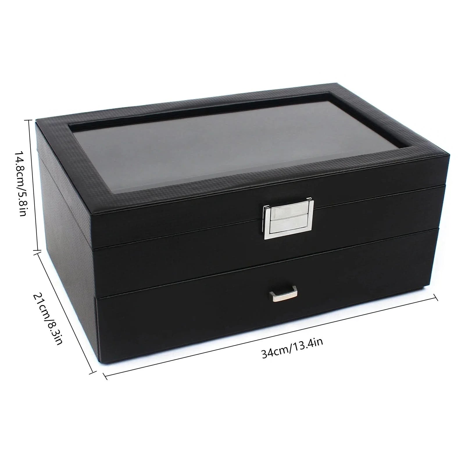 Watch and Accessory Organizer Chest for Timepieces