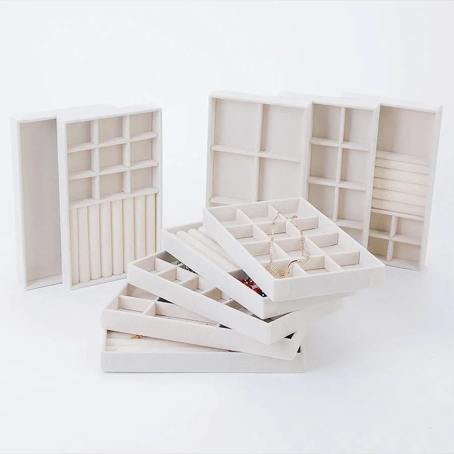 8-Piece Jewelry Organizer Set for Women