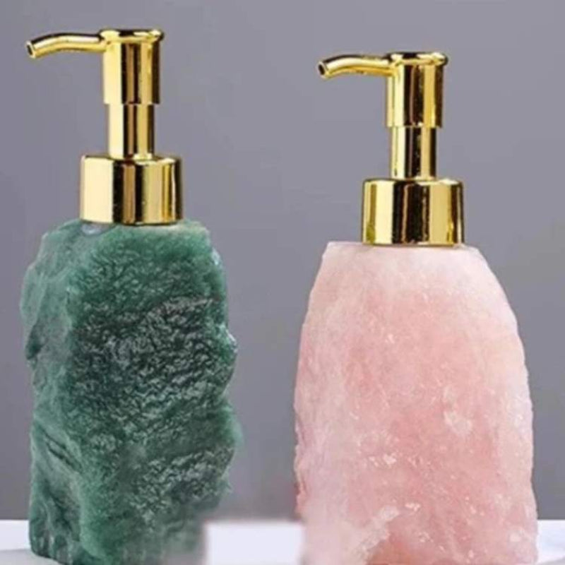 Chic Gemstone Soap Dispenser – Stylish Liquid Holder for Home