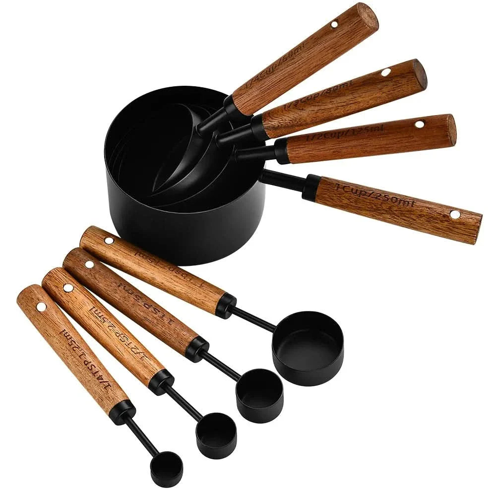 Stainless Steel Measurement Set for Kitchen and Bar Use