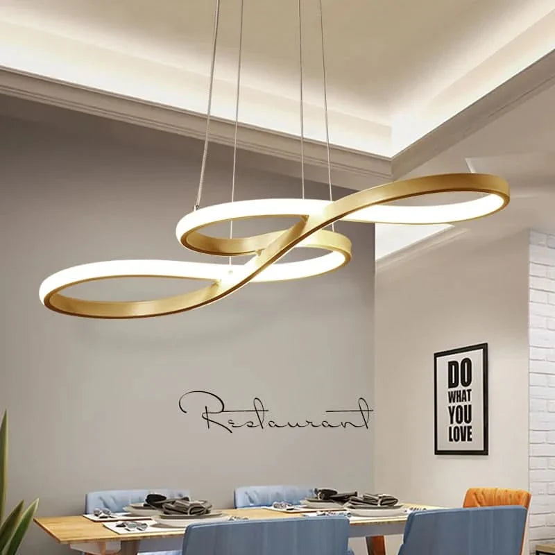 Stylish Kitchen Ceiling Light Fixture with LED Design