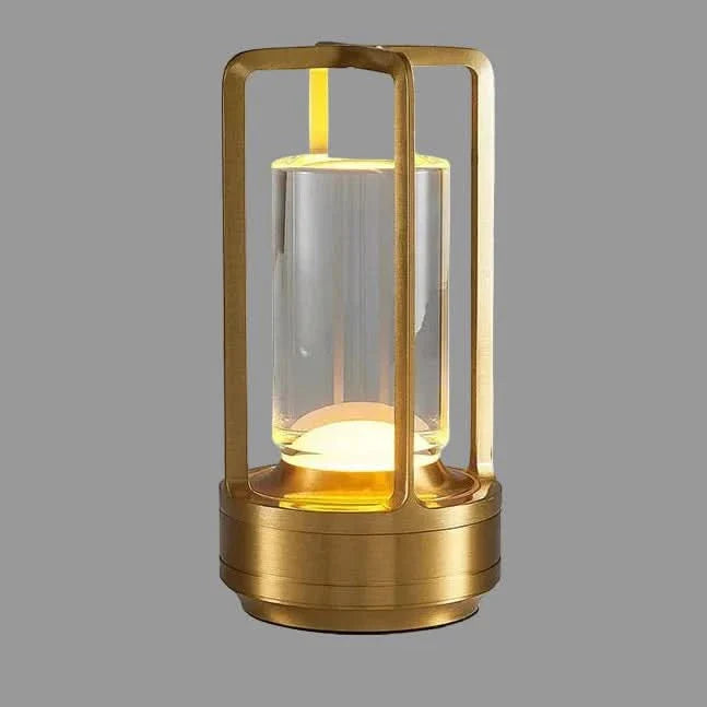 Rechargeable LED Table Lamp with Touch Sensor for Stylish Ambient Light