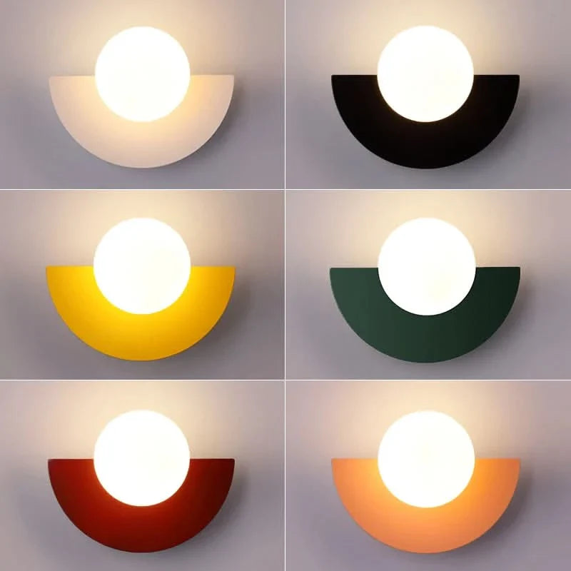 Elegant LED Wall Light Fixture for Bedroom and Hallway