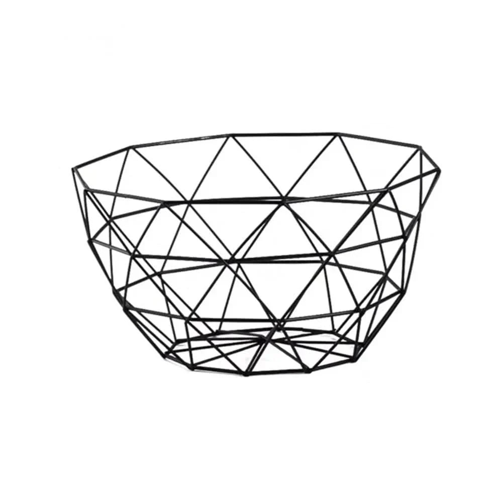 Metal Fruit Basket for Storage and Organization