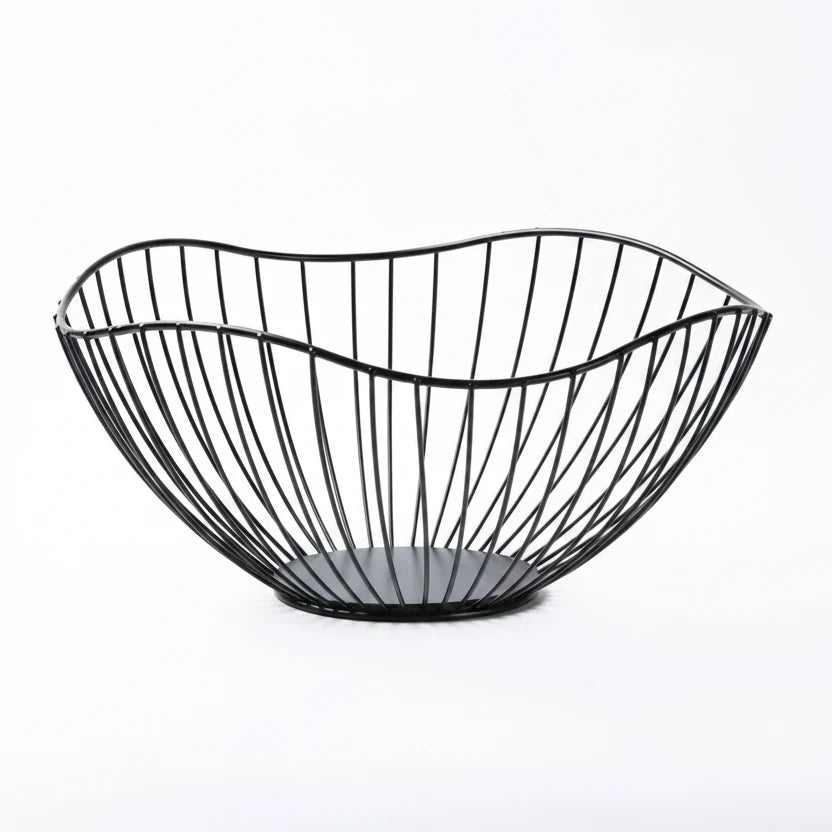 Metal Fruit Basket for Storage and Organization