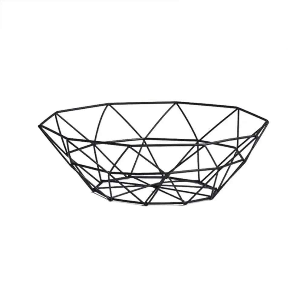 Metal Fruit Basket for Storage and Organization