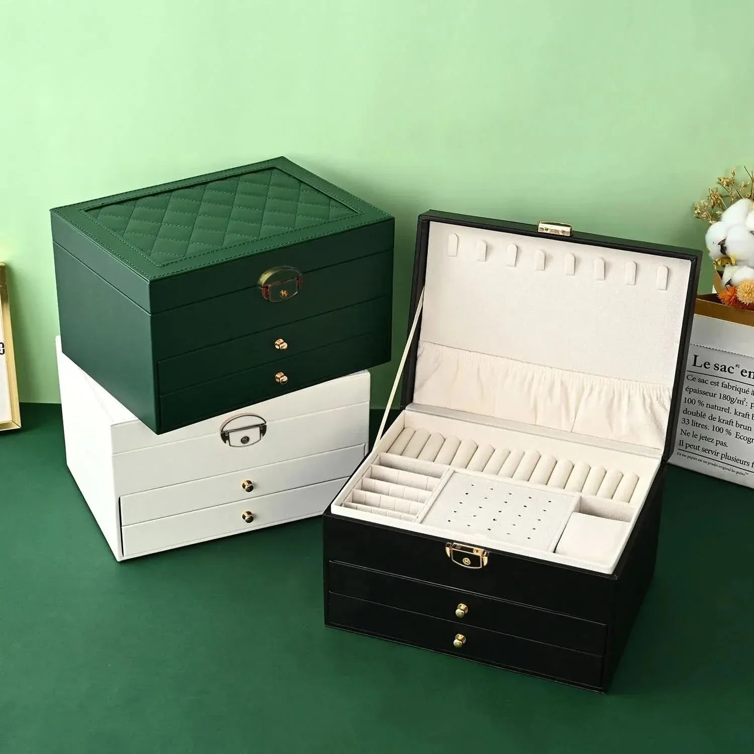 Spacious Jewelry Organizer for Daily Accessories