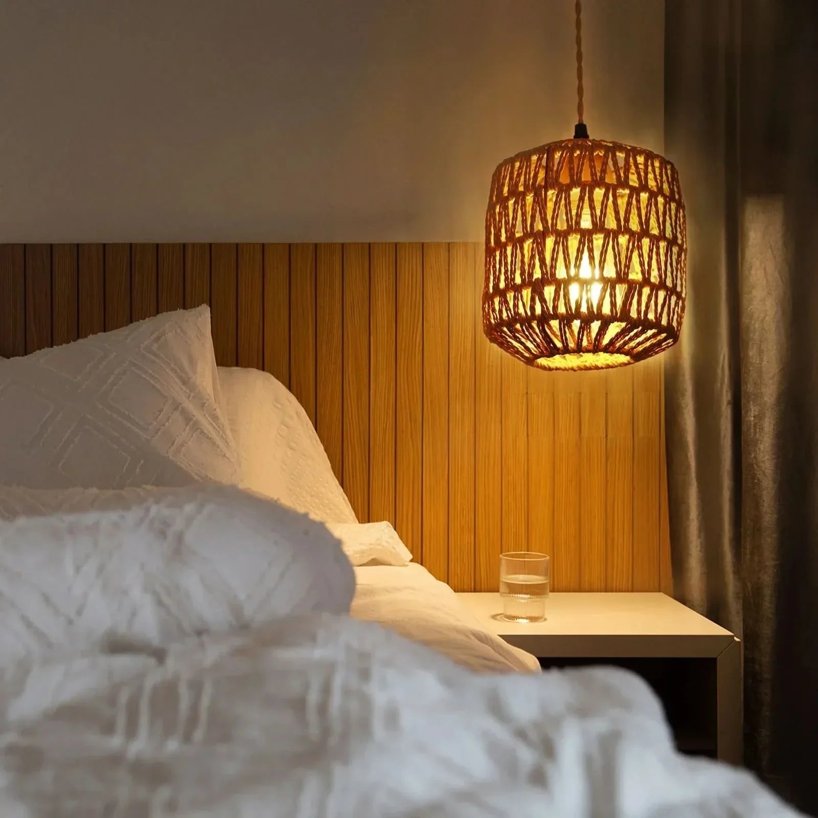 Woven E27 Wall Light for Modern Home Decor