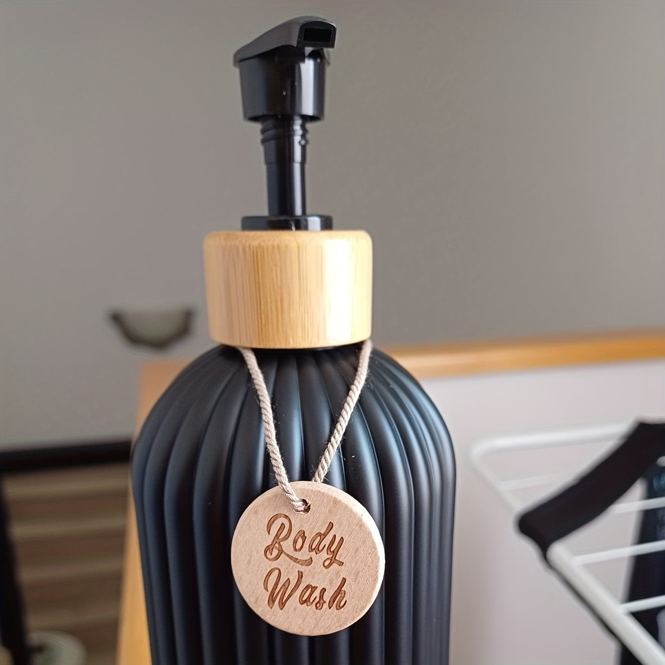 Stylish Refillable Shampoo Dispenser Set – 3-Piece Essentials