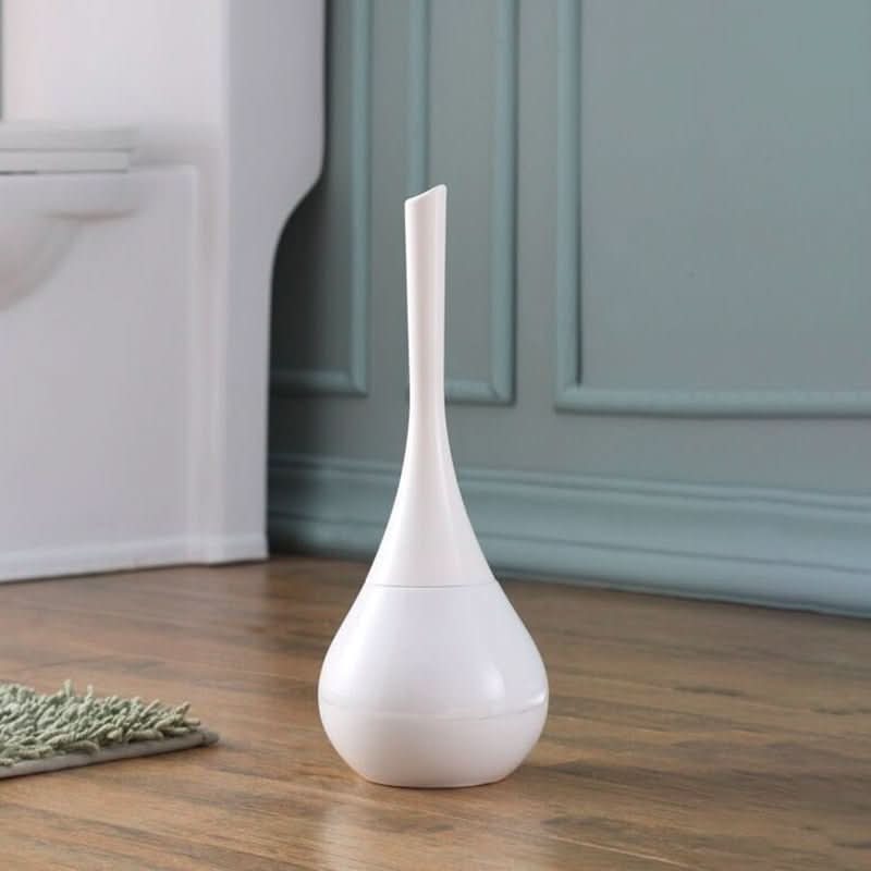 Toilet Bowl Brush with Splash Guard for Hygiene Cleaning