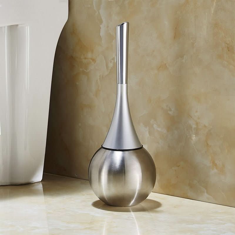Toilet Bowl Brush with Splash Guard for Hygiene Cleaning