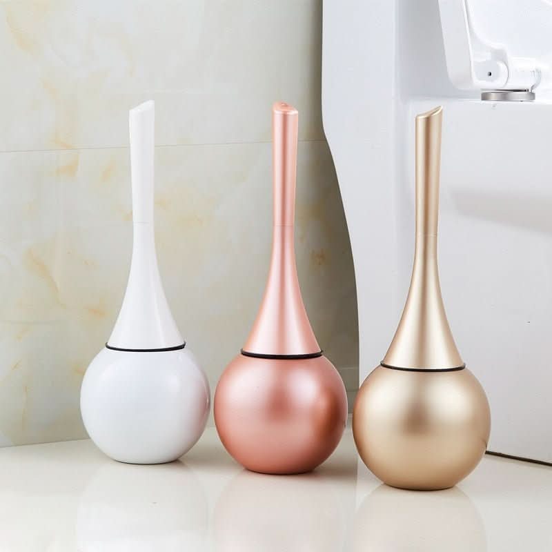 Toilet Bowl Brush with Splash Guard for Hygiene Cleaning