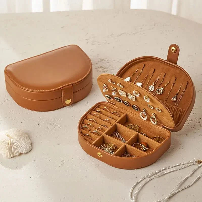 Compact Jewelry Organizer for Travel Bags and Luggage