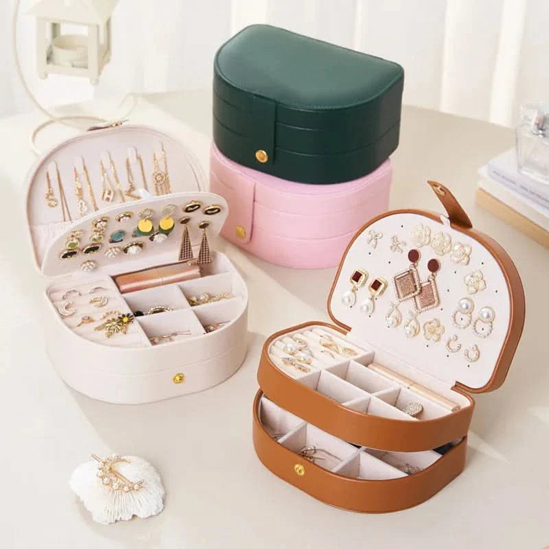 Compact Jewelry Organizer for Travel Bags and Luggage