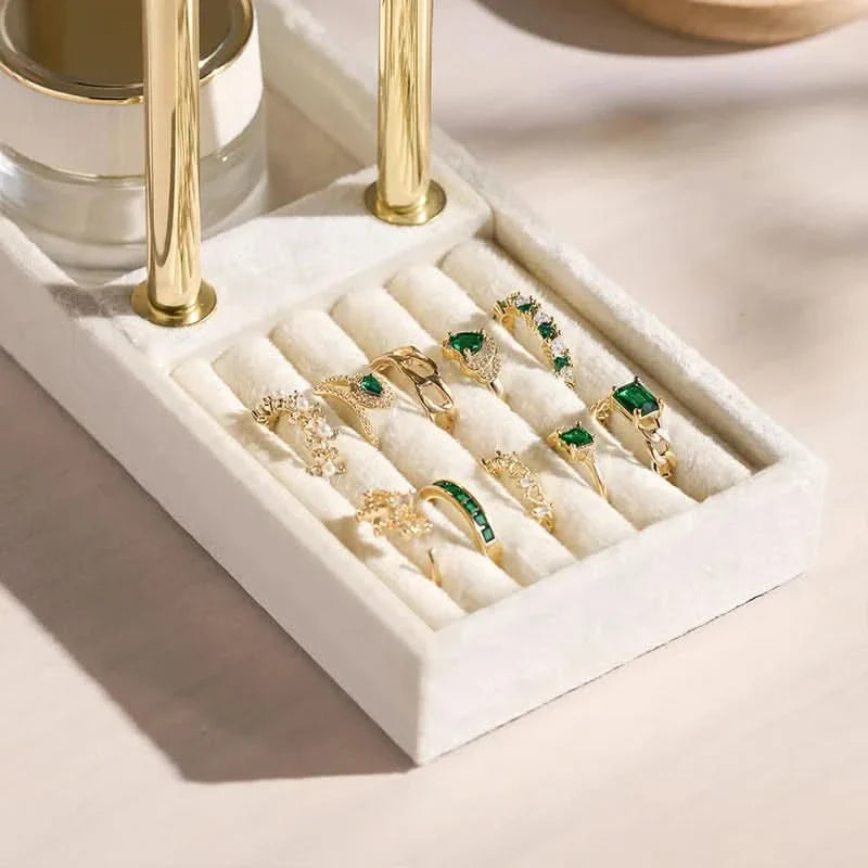 Two-Tier Bracelet Jewelry Display Stand – Elegant Design