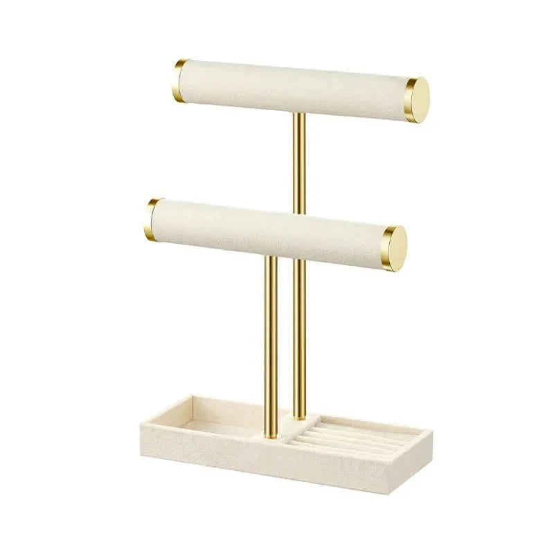 Two-Tier Bracelet Jewelry Display Stand – Elegant Design