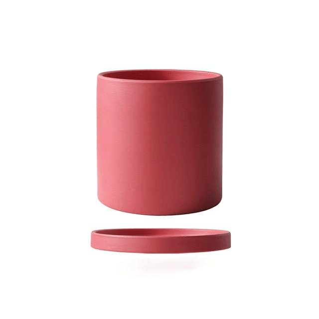 Sleek White Ceramic Planter for Modern Home Styling