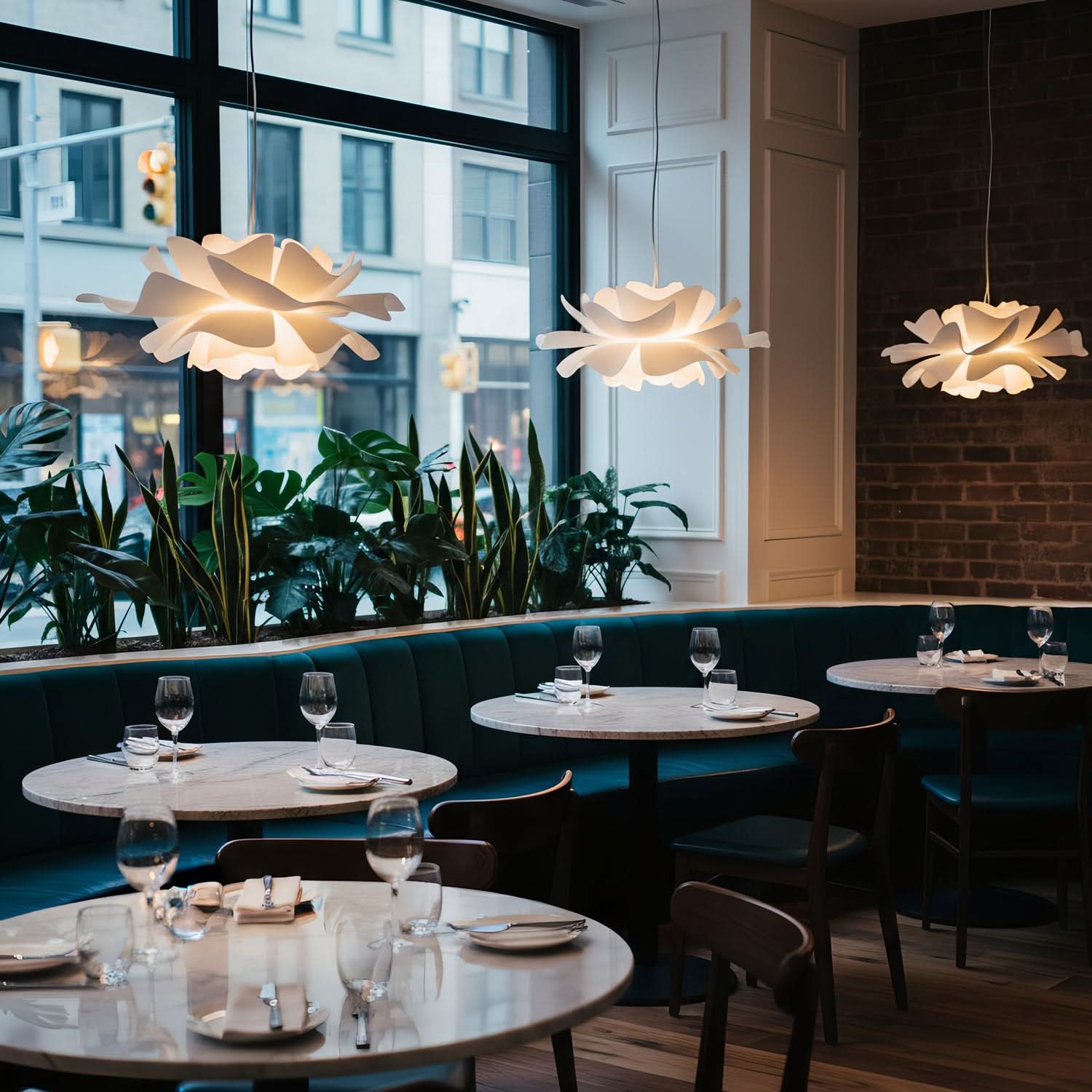 Lotus Pendant Light – Stylish Fixture for Cozy Ambient Spaces