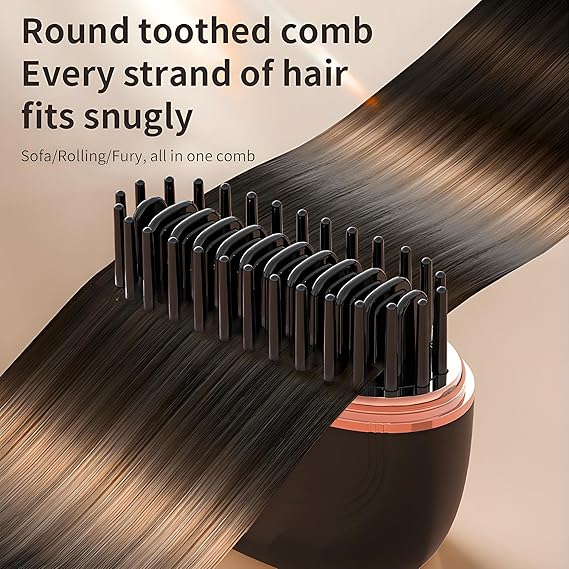 Electric Straightening Brush | Fast Heating | Styling and Smoothing