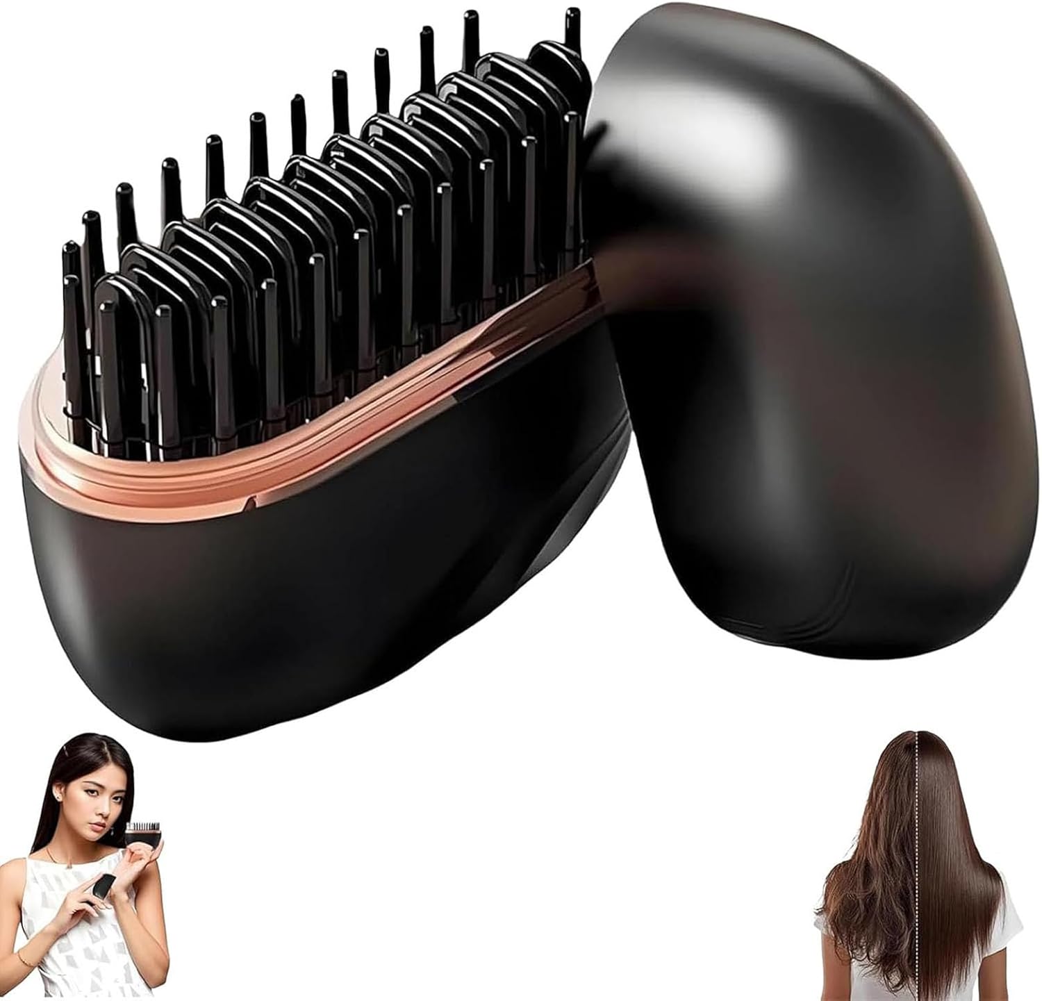 Electric Straightening Brush | Fast Heating | Styling and Smoothing