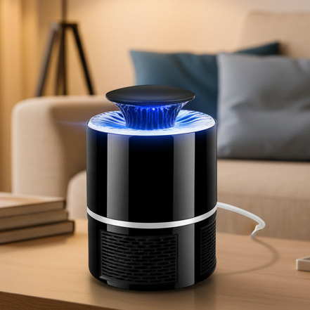 Whispering UV Insect Trap with USB Power and Safety Features