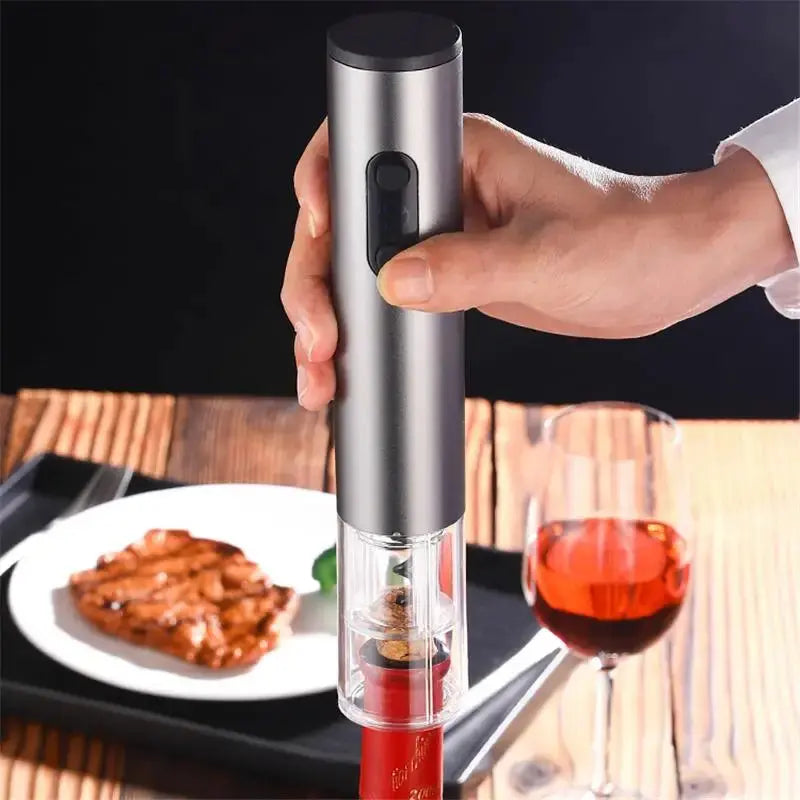 Automatic Wine Bottle Opener – Effortless One-Button Operation