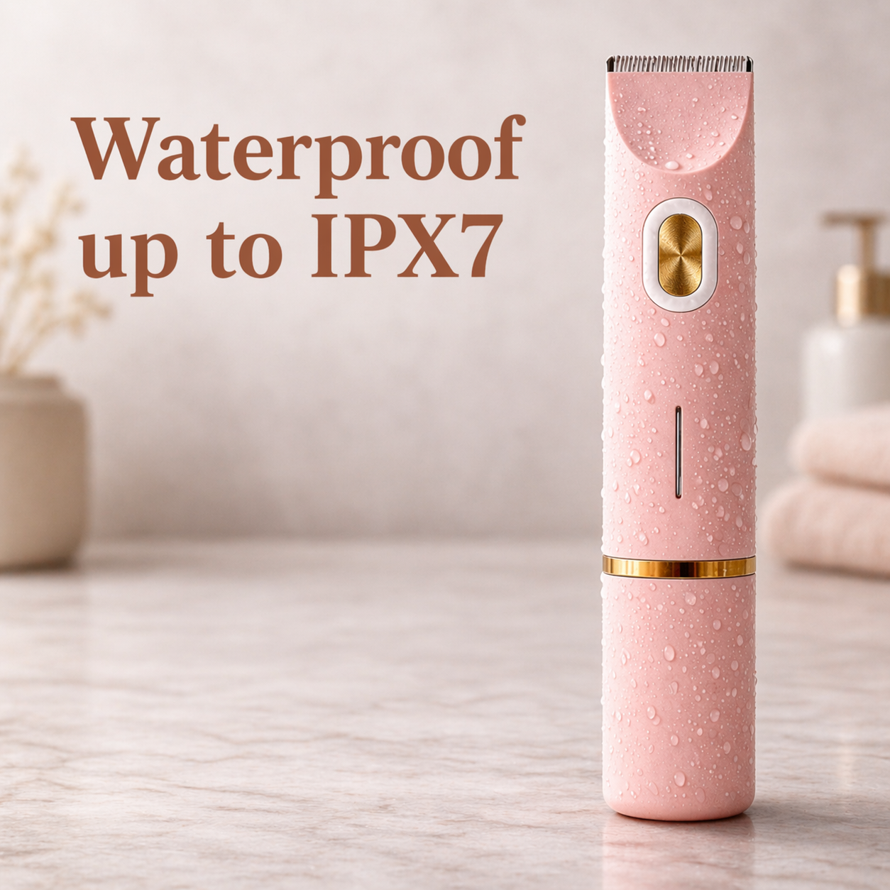 Electric Shaver for Women | 2-in-1 Trimmer Head | Bikini Razor