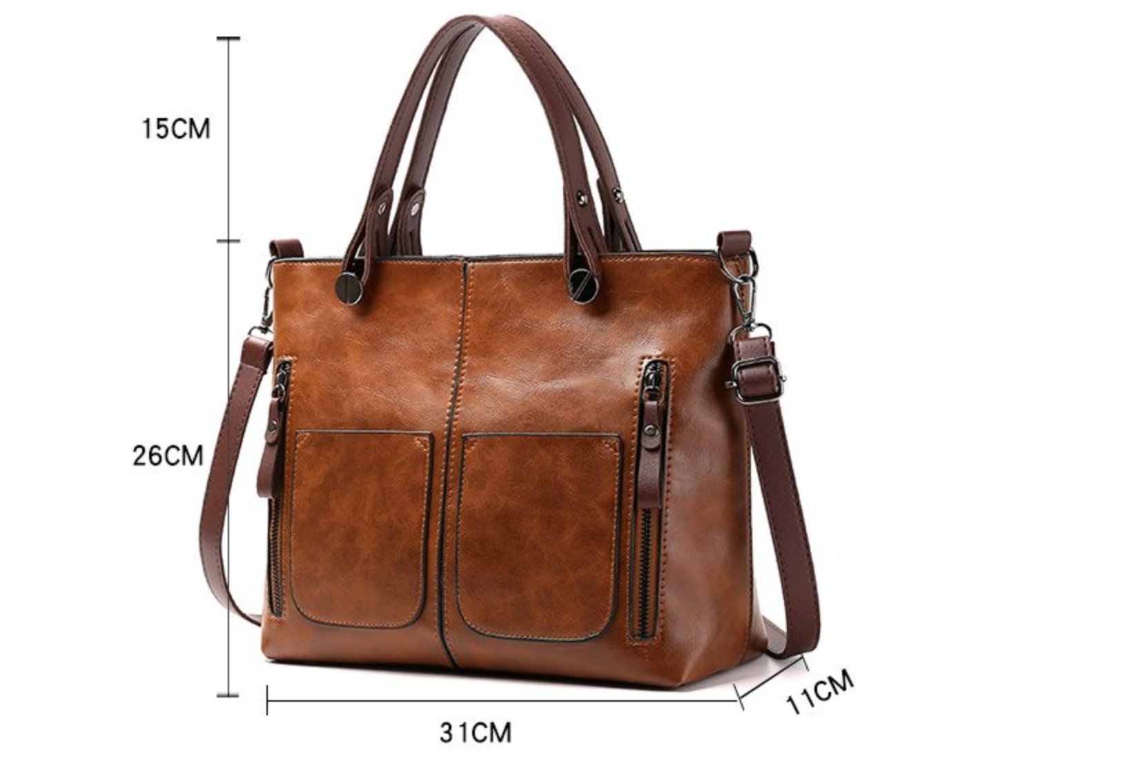 Chic Vintage Leather Shoulder Bag for Women with Artisan Craftsmanship