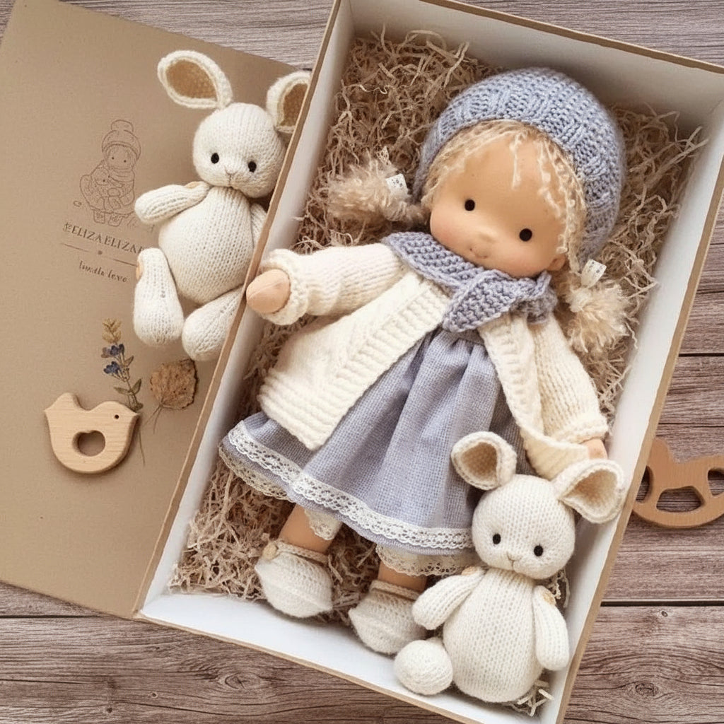 Crafted Cotton Playmate Doll for Imaginative Adventures