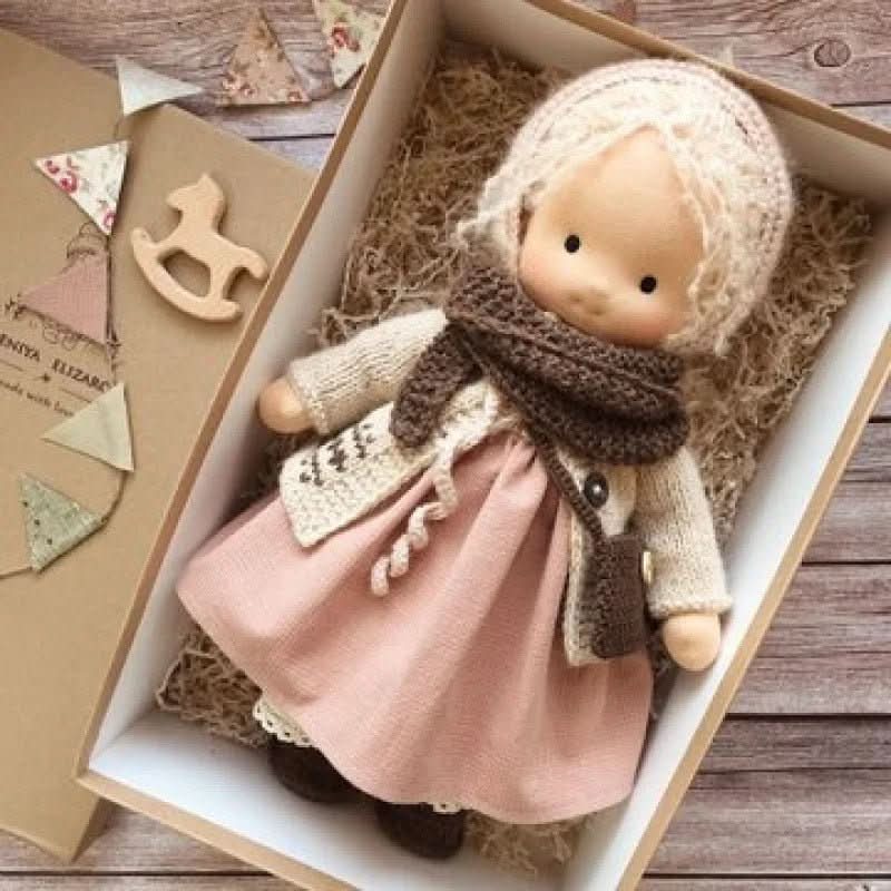 Crafted Cotton Playmate Doll for Imaginative Adventures