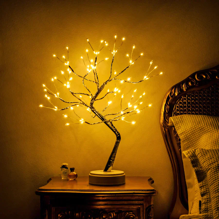 Illuminated Blossom Lamp with 108 Customizable Branches