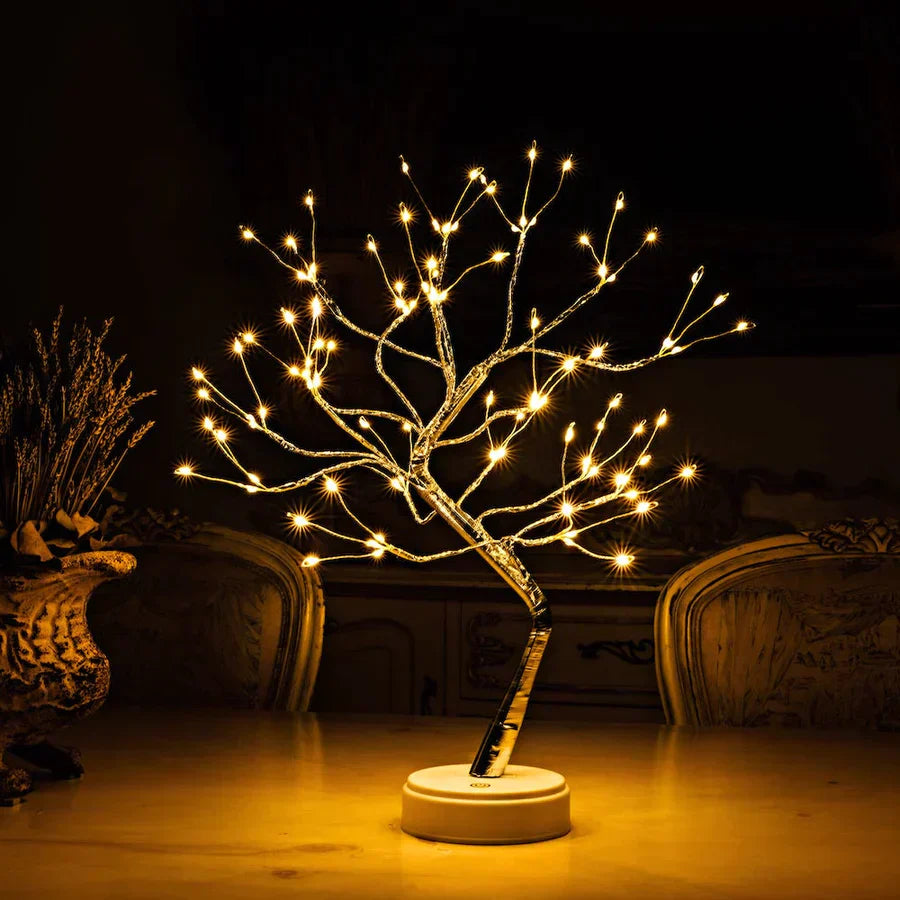 Illuminated Blossom Lamp with 108 Customizable Branches